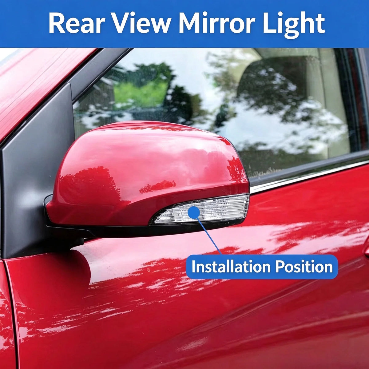 LED Side Mirror Turn Signal Lamp For JAC IEV6E Sehol E10X by InterCyprus Trading Ltd