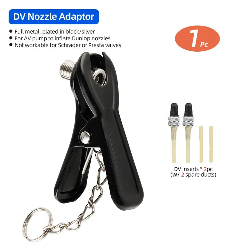 Deemount Inflation Adaptor &ndash; Durable Full Metal Construction DV Adaptor 1p Core2p / CHINA