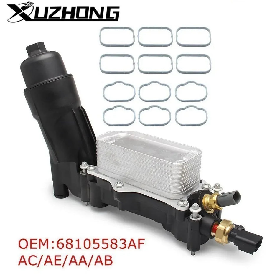 Chrysler 3.6 V6 Variklio Alyvos Aušintuvo Filtruoklio Korpusas Adapterio Rinkinys, Aukštos Temperatūros PLA