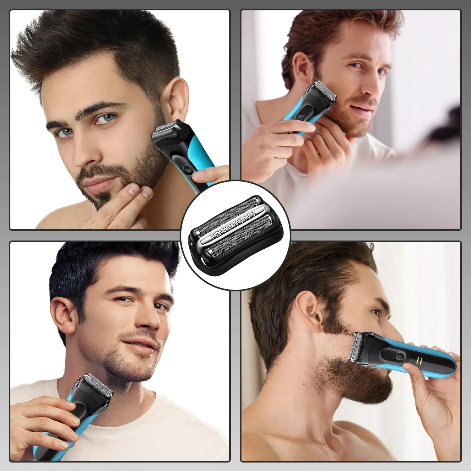 YUKU 32B Replacement Shaver Head for Braun Series 3 Models