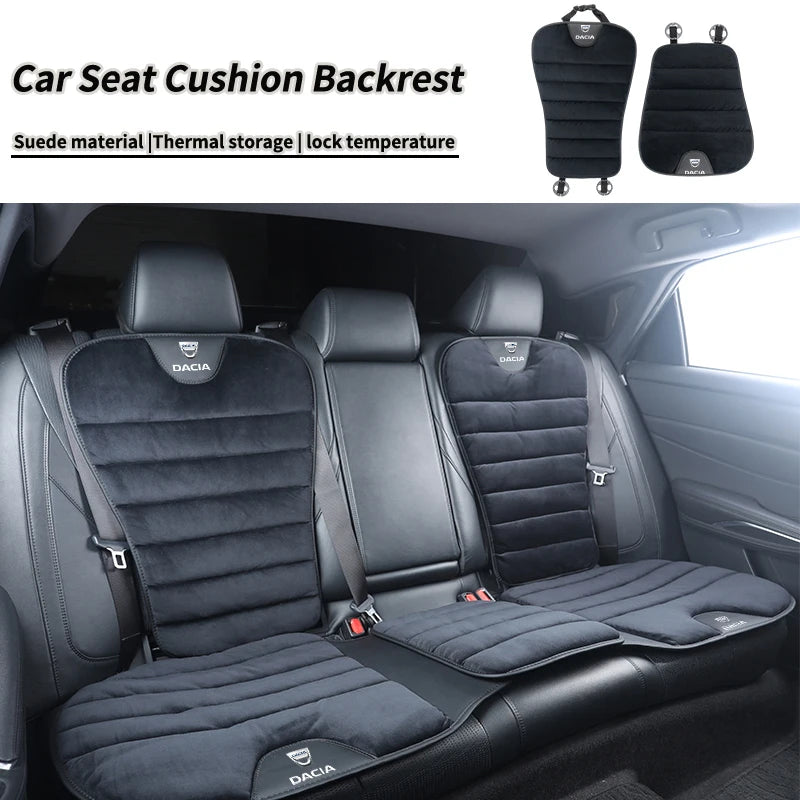 Μαξιλάρι Καθίσματος Αυτοκινήτου Velour Dacia Duster, Χειμερινή Ζεστή Κάλυψη Πλάτης