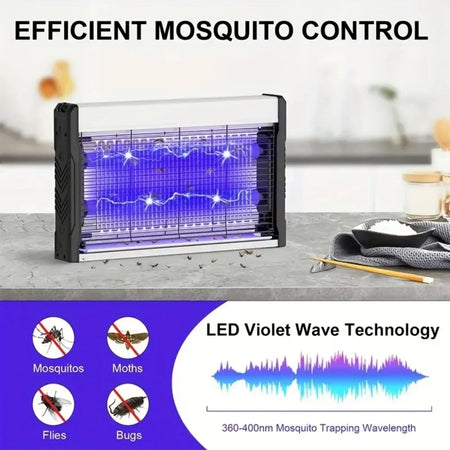 NoEnName Electric Mosquito Killer Lamp - Safe Insect Trap for Indoor &amp; Outdoor Use