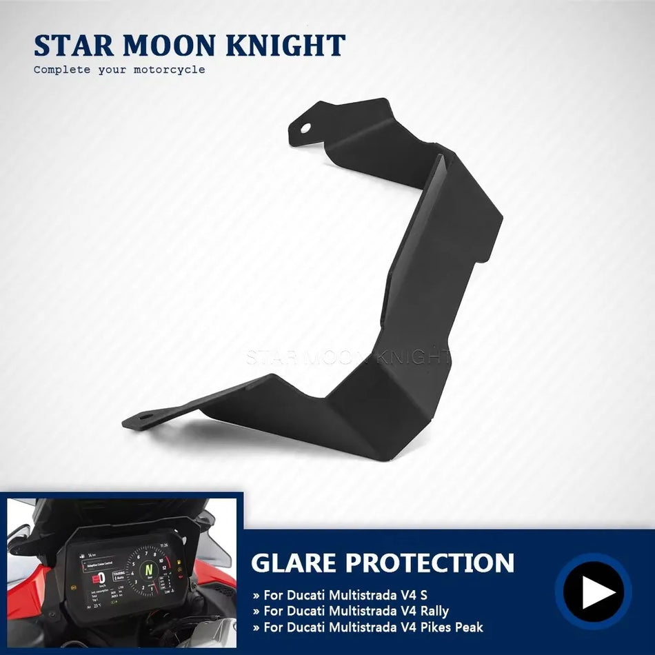 Ducati Multistrada V4 solskærm til instrument TFT-display, 6,5 tommer blændingsbeskyttelsesfilm
