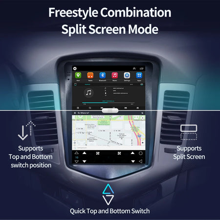 9.7 Inch Car Radio CarPlay Android Auto - Chevy Cruze GPS