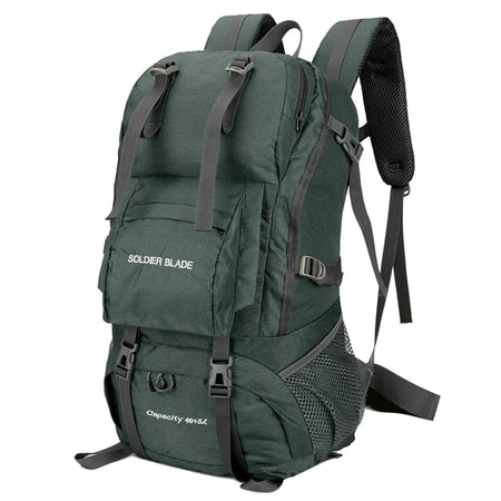 45L Hiking Backpack &ndash; Waterproof Mountaineering Pack Grass Green