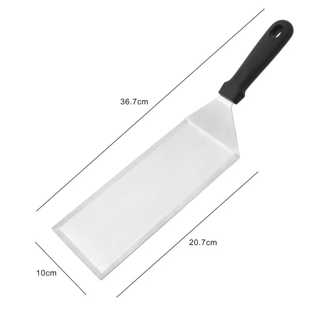 Multifunctional Square/Rectangle Grill Spatula with Anti-Scald Handle Style B