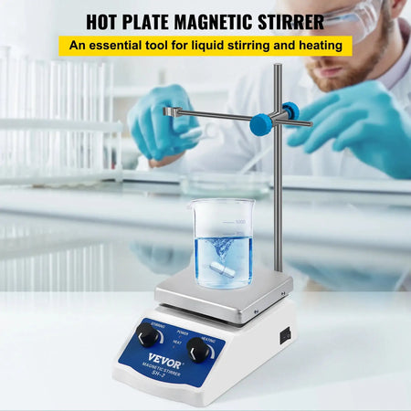 1000ml Electric Magnetic Stirrer Hot Plate Vortex