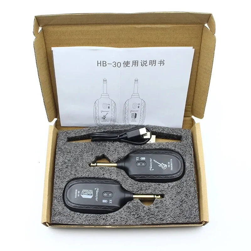 Miwayer HB-30 Guitar Wireless Audio System &ndash; Four Channel