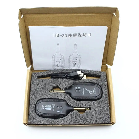 Miwayer HB-30 Guitar Wireless Audio System &ndash; Four Channel