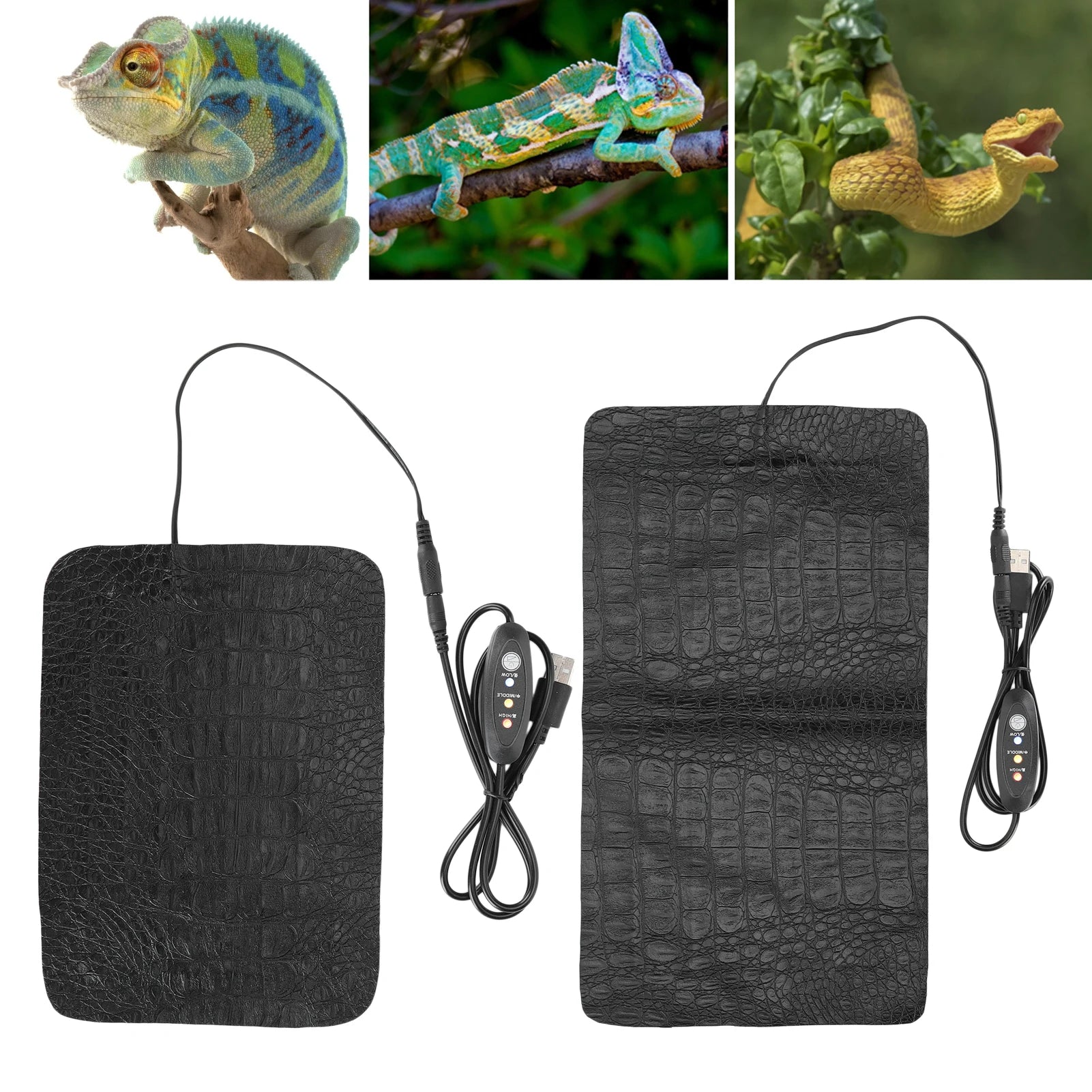 USB Reptile AntiScratch Heating Pad &ndash; Temperature Control