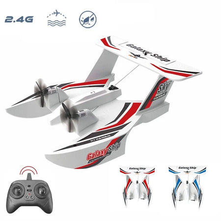 PYLRC KF603 2.4G EPP Foam RC Glider - Water &amp; Air Flying Toy for Outdoor Fun