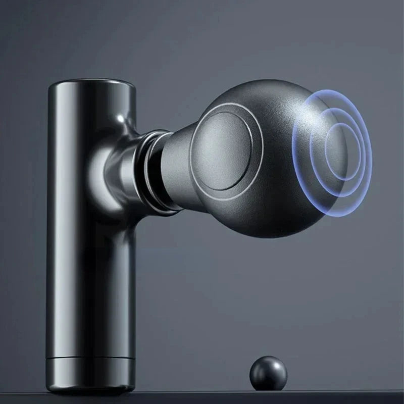 Mini fascia pistol genopladelig håndholdt massager til nakke og ryg