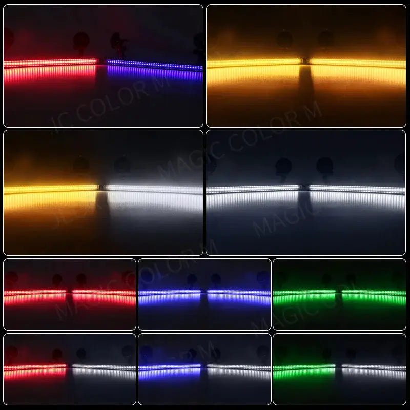 96 LED Car Strobe Light Emergency Flash Warning Lamp 2-in-1 3030 SMD Windshield Bar Auto Traffic Advisor Car Accessories 12V-24V by InterCyprus Trading Ltd