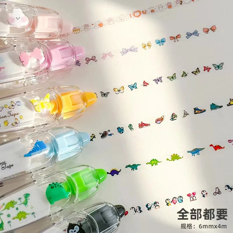 Kawaii Penguin Bow Shoes Correction Tape