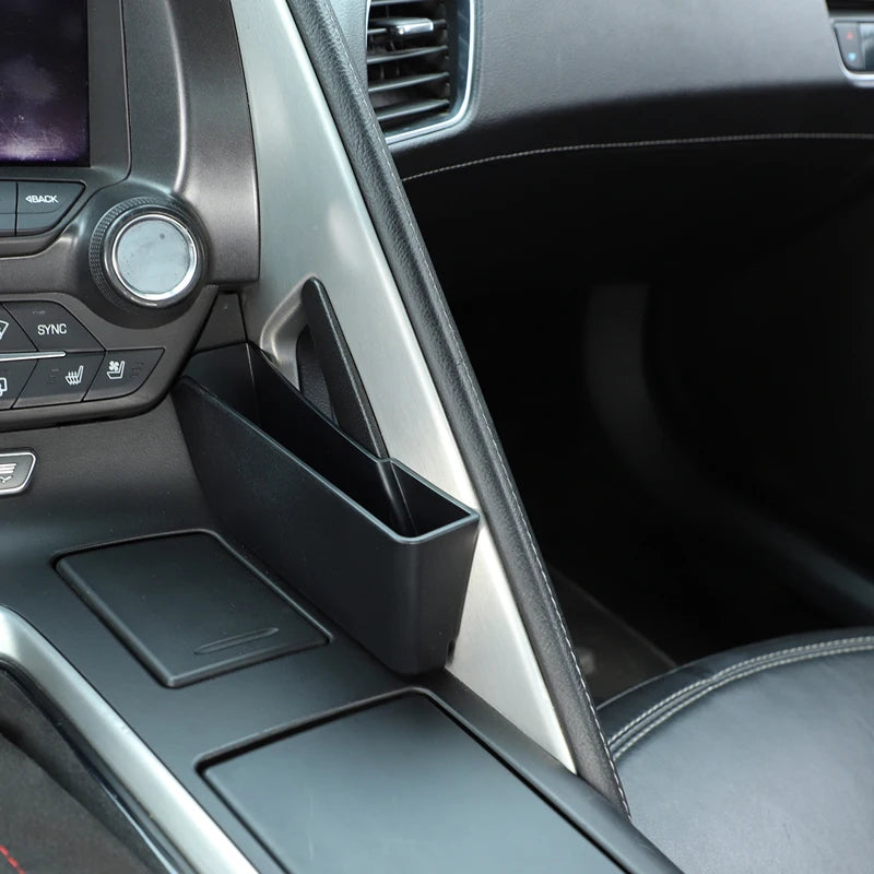 Chevrolet Corvette C7 Z06 ABS Черна кутия за съхранение на интериора