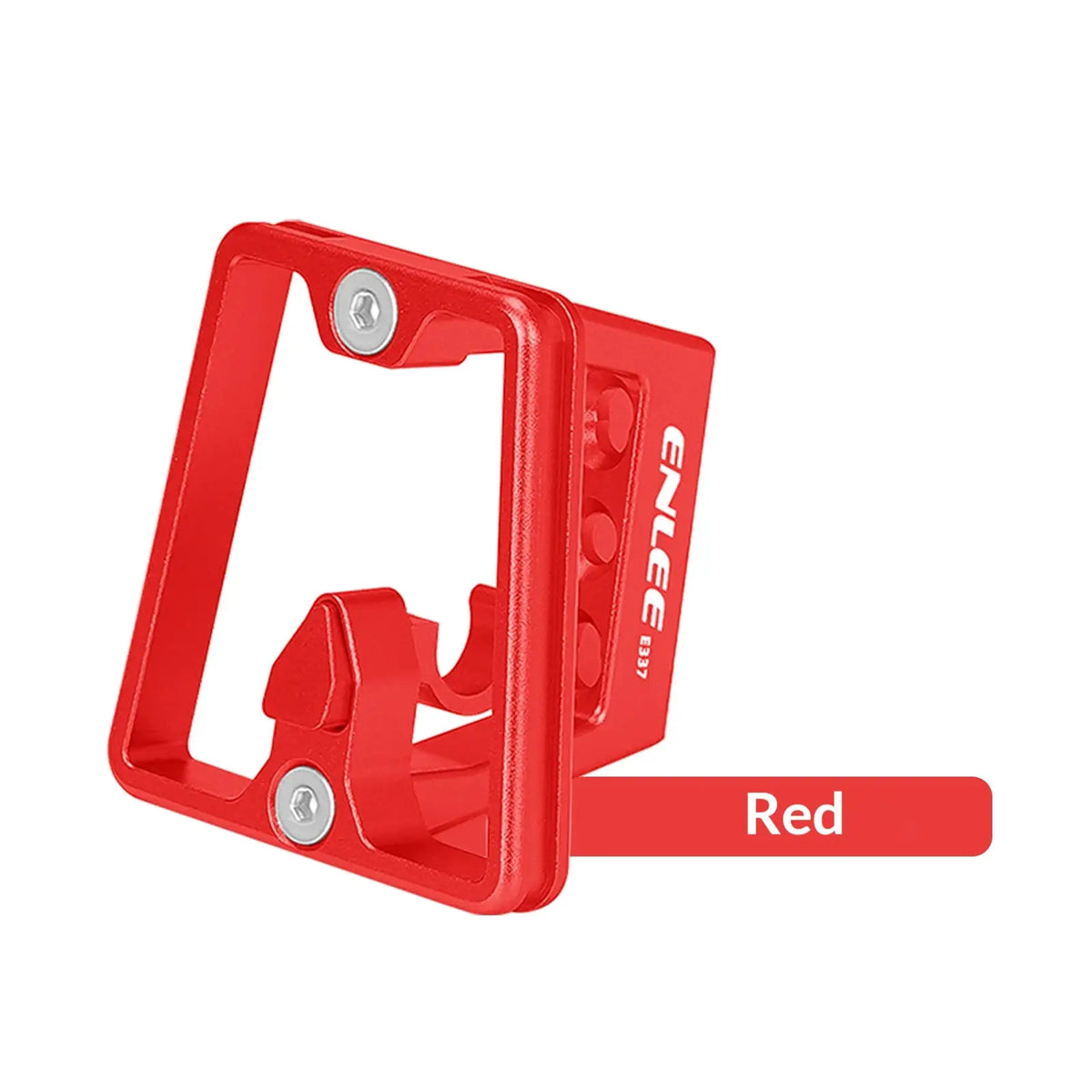 ENLEE Folding Bicycle Front Bag Raised Base Aluminum Alloy Front Carrier Mount Adapter Raiser For Dahon Brompton Folding Bike by InterCyprus Trading Ltd