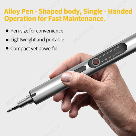 24 In 1 Precision Electric Screwdriver Set - LED Magnetic