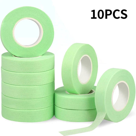 AILEISHI Micropore Eyelash Tape for Lash Extensions - 5/10pcs 10pcs green