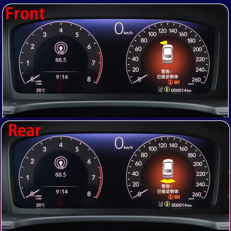 Priekinė ir galinė parkavimo jutiklių sistema Honda ZR-V