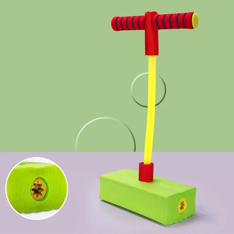 Αφρώδης Πογκό Παιχνίδι Άλματος για Παιδιά, Εξωτερικό Παιχνίδι Άλματος, Ουδέτερο, Αναπτύσσει το Πιάσιμο και την Κίνηση, Κατασκευασμένο από Αφρό