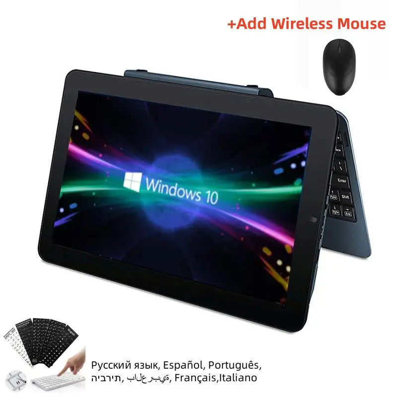 S12 10.1 Windows 10 Tablet With Keyboard &ndash; Quad Core Power Add Wireless Mouse / Tablet With Keyboard / CHINA