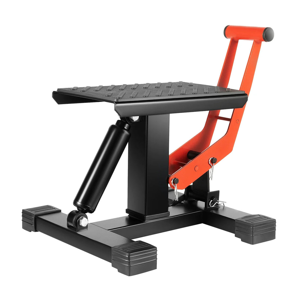 Motorcycle Lift Platform 882lbs &ndash; Stable Maintenance Stand GERMANY / red