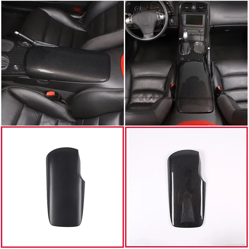 Corvette C6 ABS Карбоновая крышка подлокотника 2005 по 2013 гг.