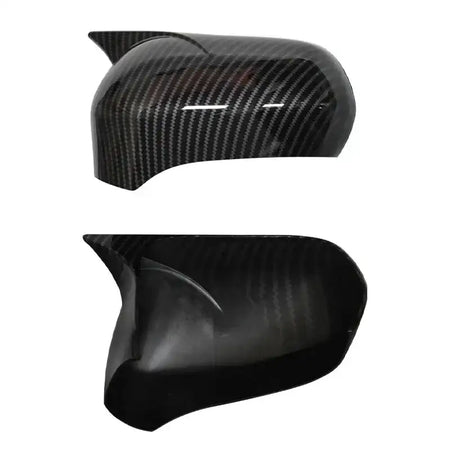 For Honda Civic 8th 2005-2011 Rearview Side Mirror Cover Wing Cap Exterior Door Rear View Case Trim Frame Sticker Carbon Look