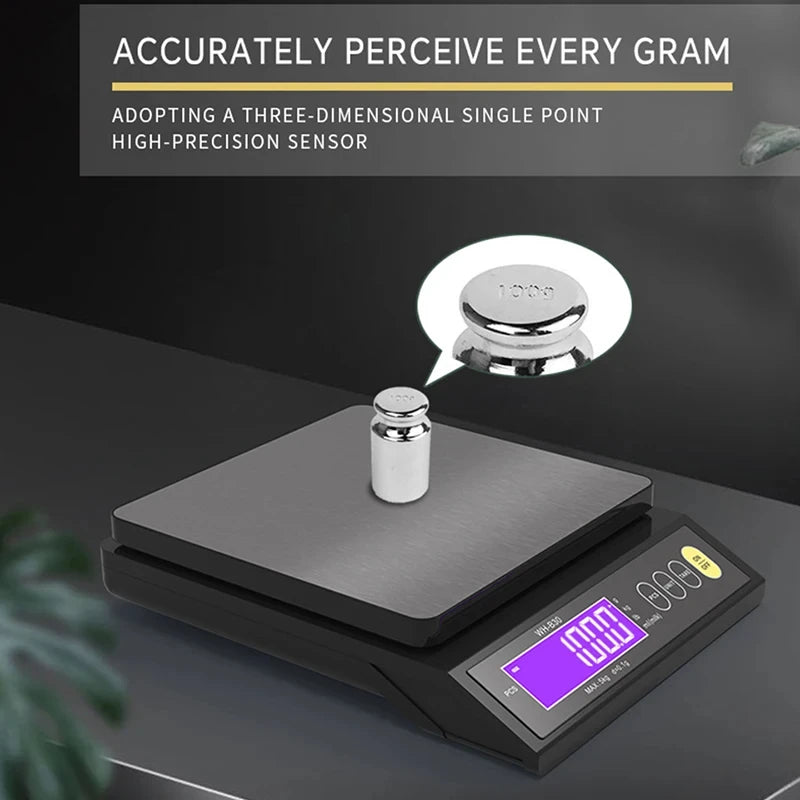 5kg/0.1g 10kg/1g Digital Kitchen Scale &ndash; High Precision