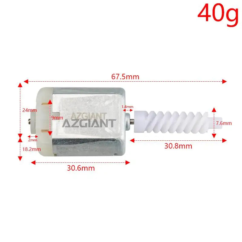 Oven lukitusaktuaattorin moottori Mitsubishi ASX Mirage eteen vasen 12V DC metallinen vaihto-osa