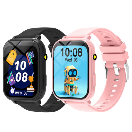 Kids Games Smart Watch &ndash; 18 Built In Games With Camera black pink