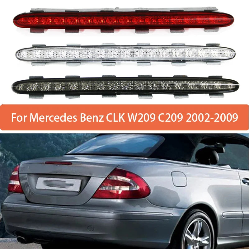 LED Third Brake Light ABS Housing For Mercedes-Benz CLK W209 C209