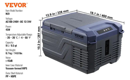 8L To 75L Car Refrigerator Outdoor Icebox Bluetooth NL9 / spain