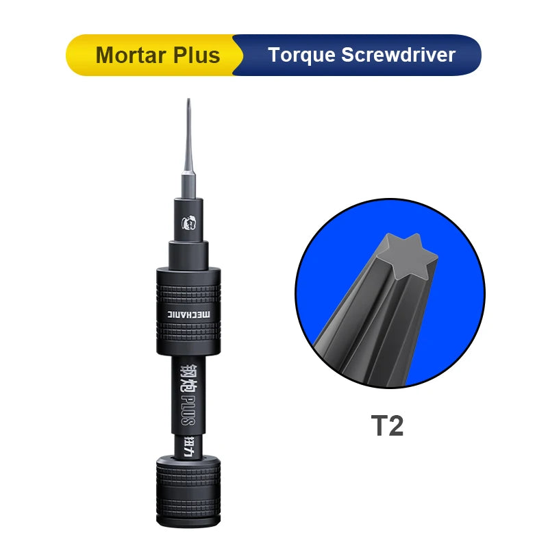 MECHANIC Mortar Plus Universal Torque Screwdriver Set &ndash; High Precision Disassembling T2