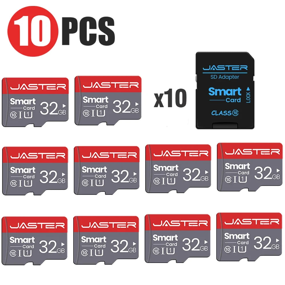 10PCS 256GB High Speed Micro SD Memory Card &ndash; Versatile Storage for Multiple Devices 32GB