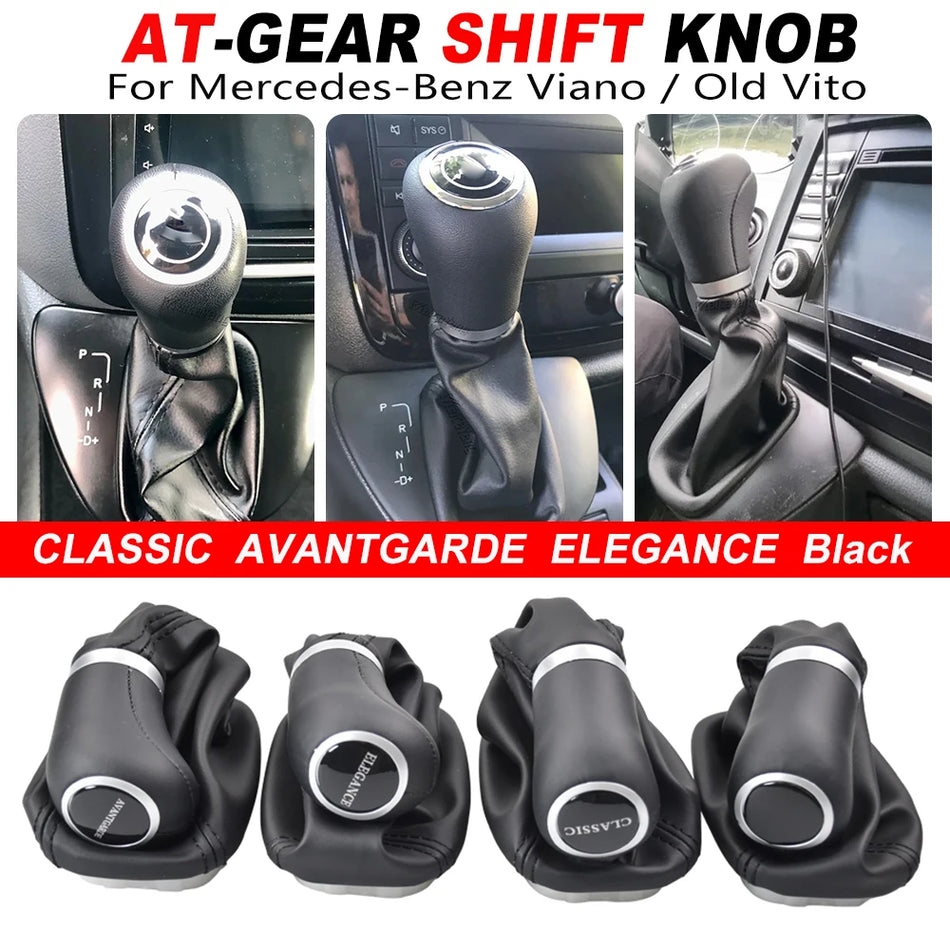 Automatic Gear Shift Knob With Boot For Mercedes-Benz W639 Viano Vito