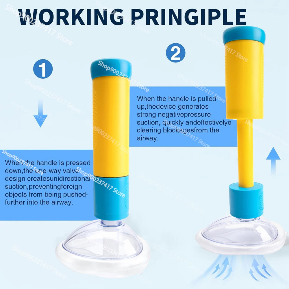 First Aid Kit Choking Device &ndash; Dual Size Rescue For Ages