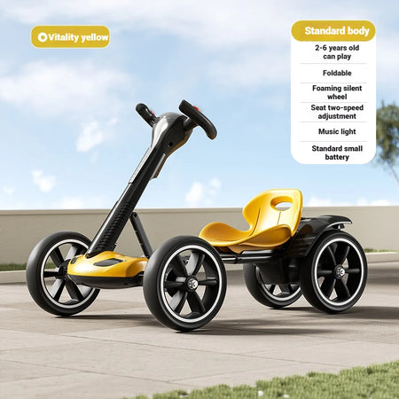 GIOIO Kids Electric Ride-On Car - Remote Control Fun Standard 1