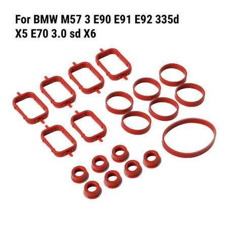 Intake Manifold Gasket Kit for BMW N52 N54 N55 M57 325i 330i by InterCyprus Trading Ltd