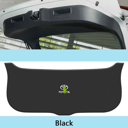 Leather Rear Trunk Anti Kick Mat For Toyota Venza 2022 2024 Black
