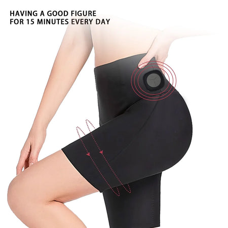 Intelligent Microcurrent EMS Shaping Yoga Shorts &ndash; Slimming