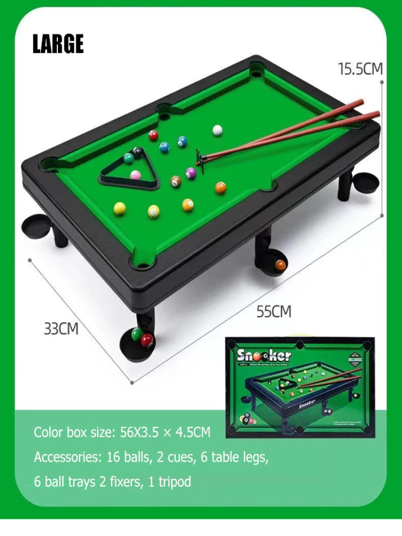 Mini Tabletop Pool Set &ndash; Family Fun And Interaction