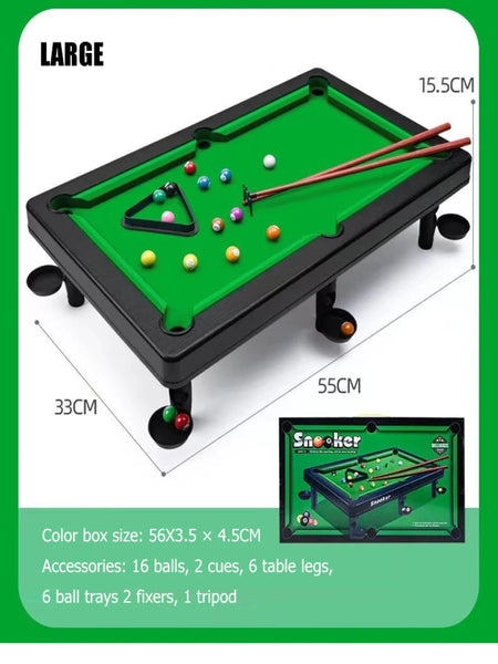 Mini Tabletop Pool Set &ndash; Family Fun And Interaction