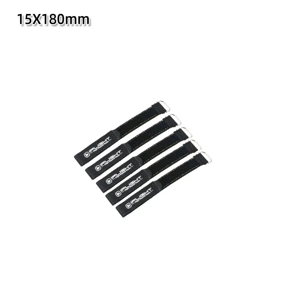 5pcs IFlight 20mm 15mm Width 500mm 400mm 300mm 250mm 200mm Length Microfiber Battery Strap Non-slip Belt for FPV by InterCyprus Trading Ltd