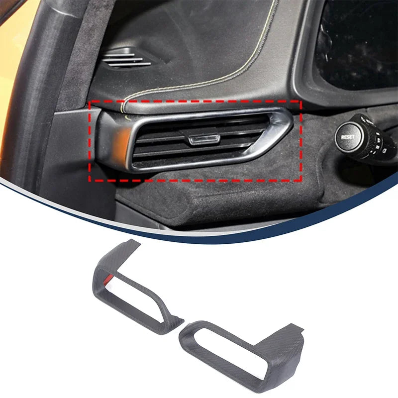 Реален въглероден влакнест капак за въздушен изход на конзолата Lotus EMIRA