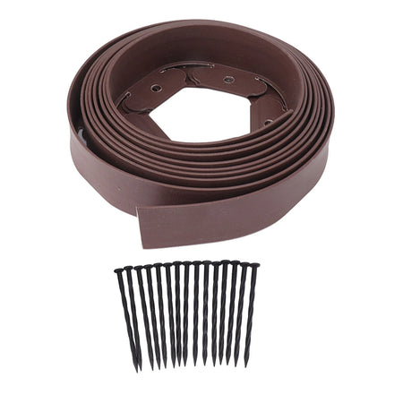 Landscape Edging Kit Easy To Install &ndash; Instant Edging Brown