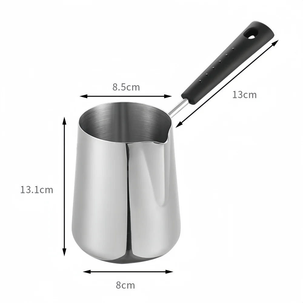 WUWANLI Coffee Milk Frothing Pitcher &ndash; Double-Sided Scale for Perfect Latte Art 1000ML
