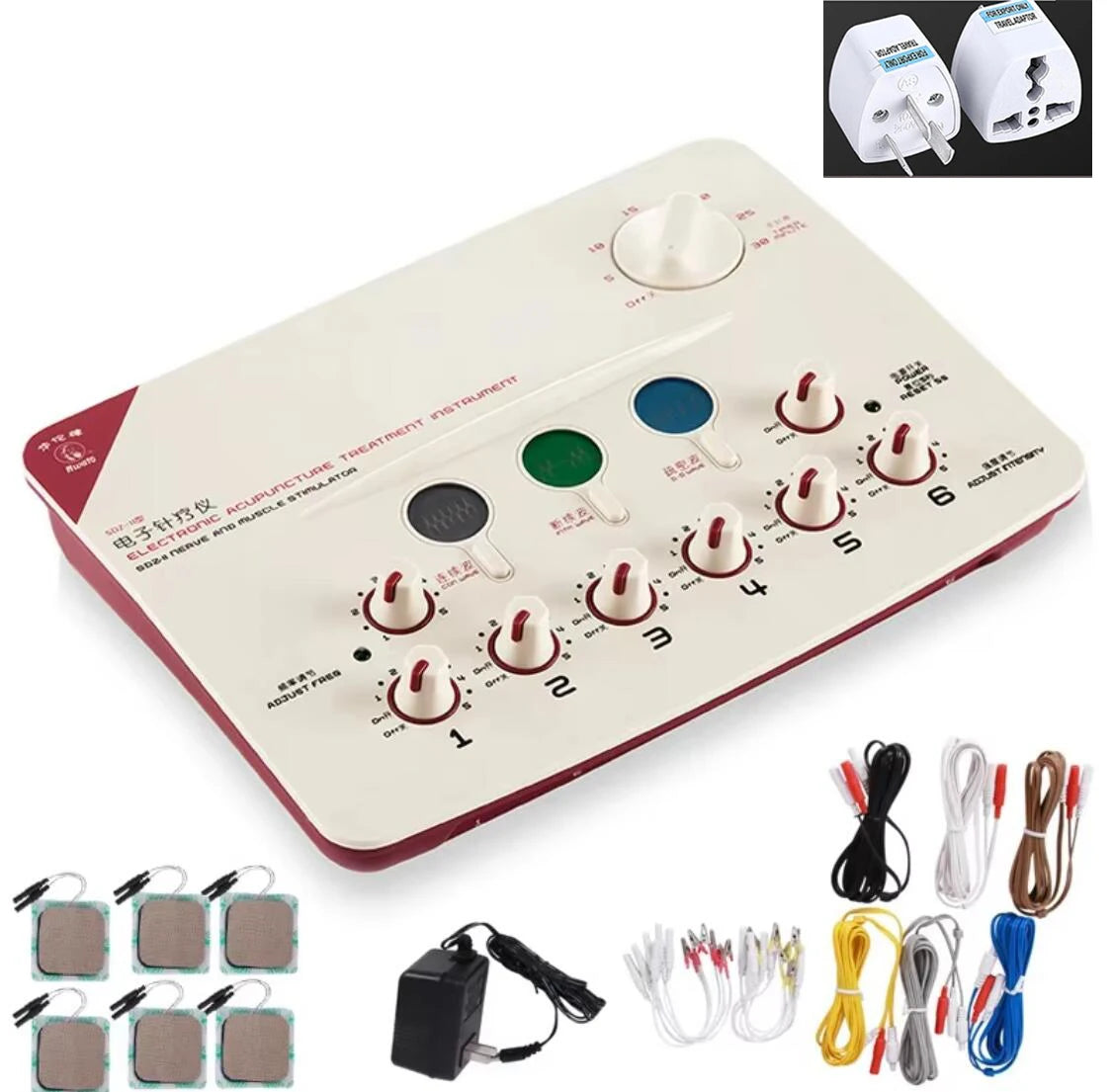 Electroacupuncture EMS Instrument - Multi Mode Therapy AU plug
