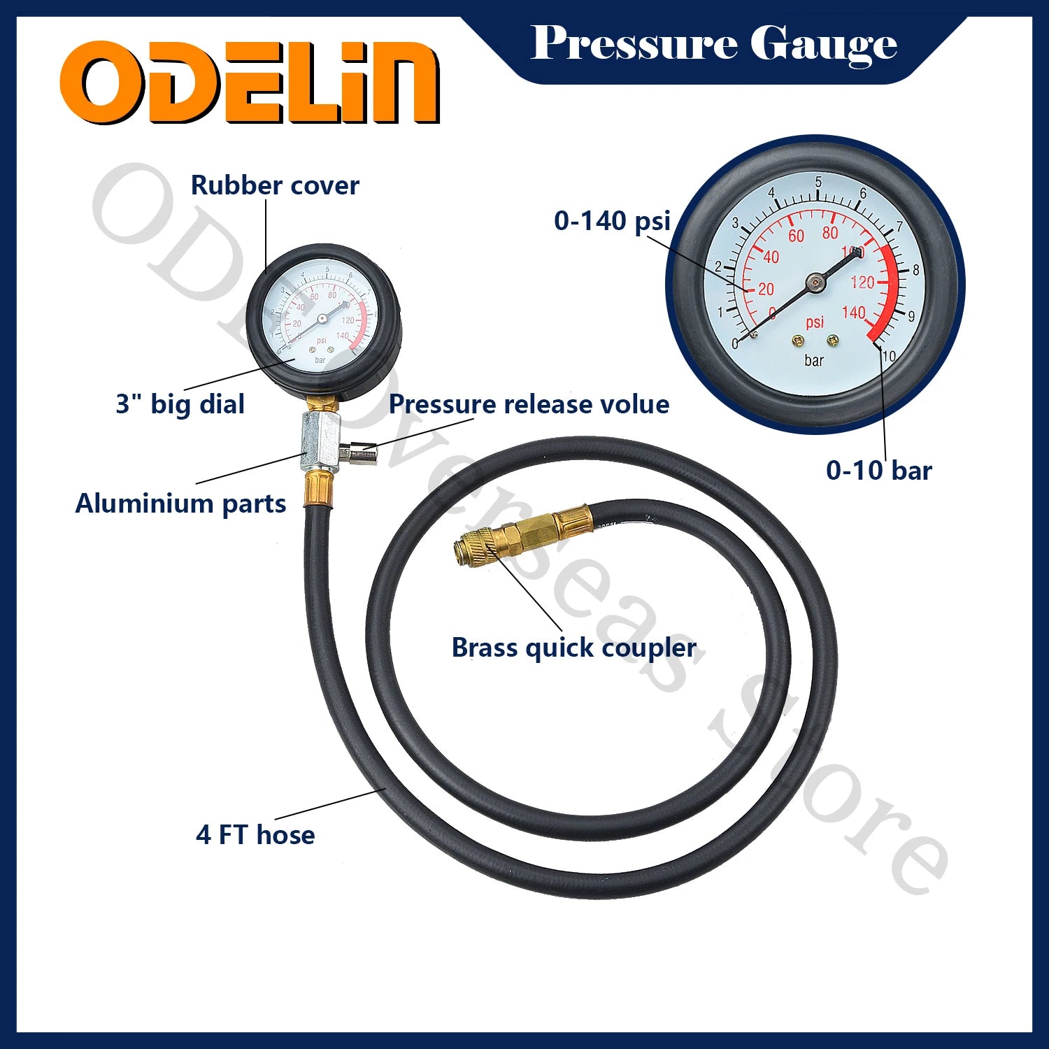 Engine Oil Pressure Test Kit &ndash; Precise Low Oil Warning