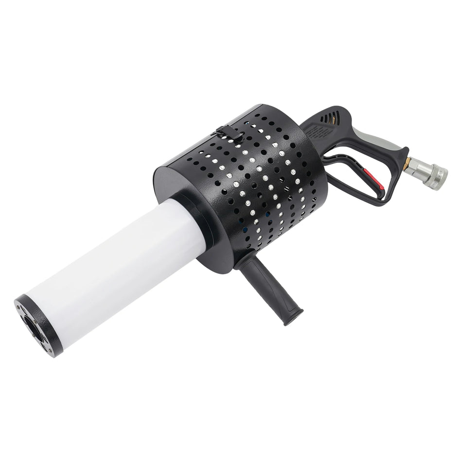 Κανόνι Κομφετί LED Μηχανή CO2 με Μπαταρία 7 Χρώματα Επαναχρησιμοποιήσιμο για Πάρτι Γάμο Φωτισμός Σκηνής